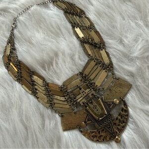 FP Boho Bronze Choker Necklace
